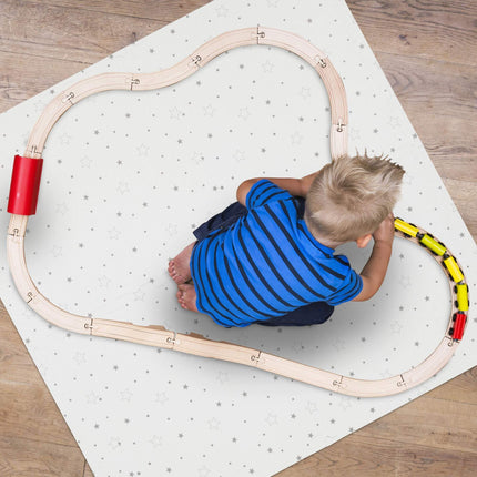 8 puzzle mats with stars