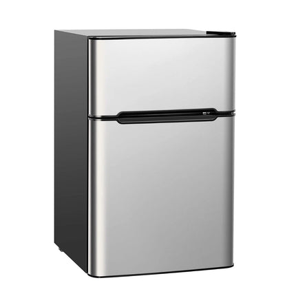 90L Kompakter Kühl-Gefrierschrank, 27L Gefrierfach, 2-türig
