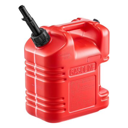 9.5L Gas Can With Spout, Clear Scale, Leakproof
