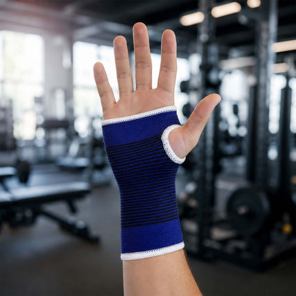 9-Piece Blue Fitness Equipment Set with Accessories