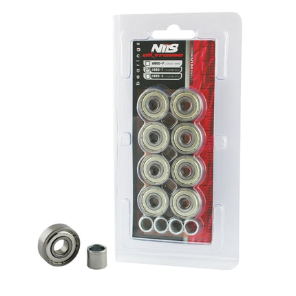 ABEC-7 Chromlager, 8er Set