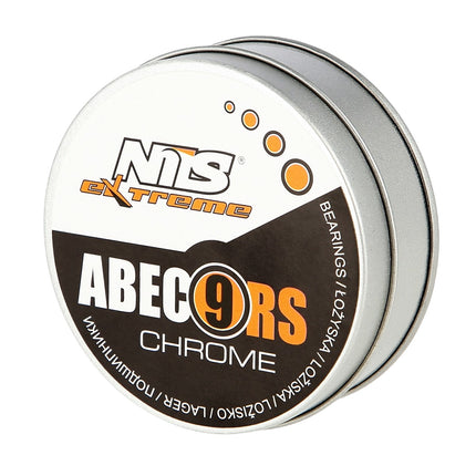 ABEC-9 Chrome Skate Bearings, 8 Pack