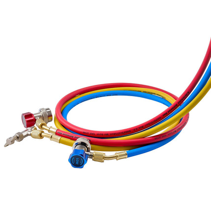 AC Manifold Gauge Set, 3-Way, 1.5 m Hoses, R134a-R22
