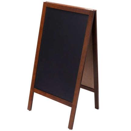 A-Frame Sidewalk Chalkboard Sign, Double-Sided 20x40