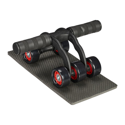 Ab Roller with Knee Mat – 5 Wheels for Core Training