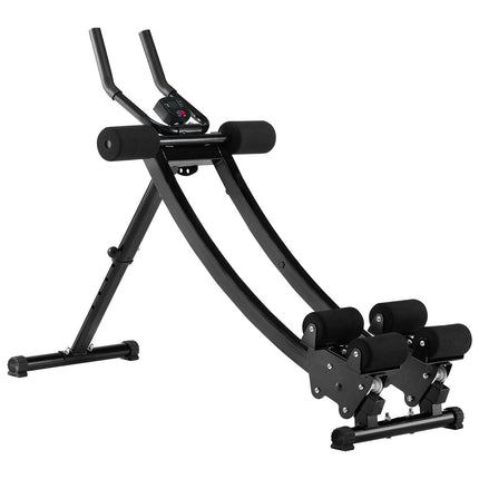 Ab Workout Machine, Dual-Track, Foldable, 440 lb