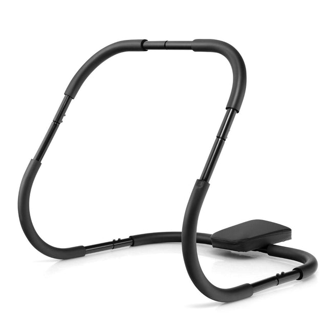 Bauchmuskeltrainer mit Softgriff Krafttrainingsgerät Fitnessgerät Schwarz