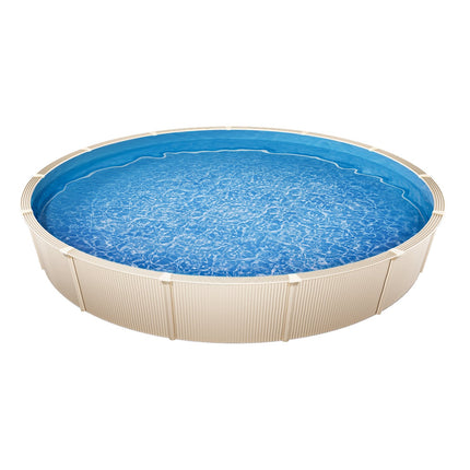 Above-Ground Pool Liner, 15 ft Round, Unibead, 47 in