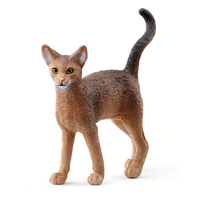 Abessinier Katze Figur, Realistisches Design, Sammlerstück