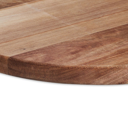 Acacia Wood Pizza Serving Board with Handle, Large