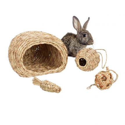 Accessory set for small animals 4 parts