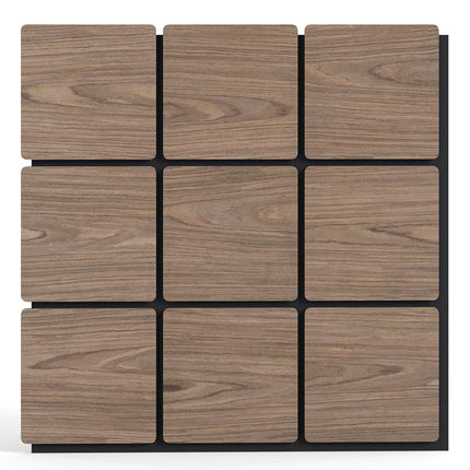 Akustik-Wandpaneele, 4er-Pack, 62x62 cm, Schalldämmung
