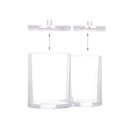 Acrylic Double Organiser