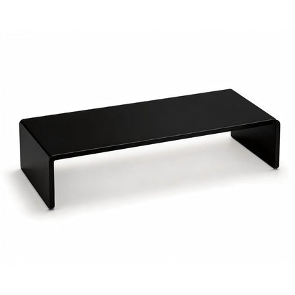 Acrylic Monitor Riser - Black, 50 x 20 x 10 cm