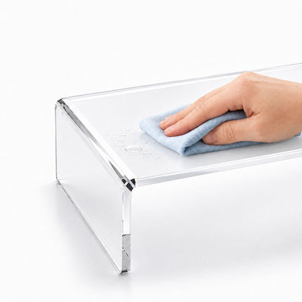 Acrylic Monitor Riser – Ergonomic Stand, 50 x 20 x 10 cm