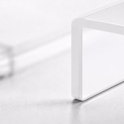 Acrylic Monitor Riser, White, 35x20x10 cm