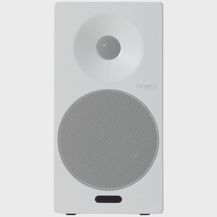 Active Bluetooth Bookshelf Speakers with HDMI, White