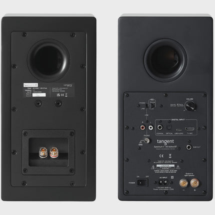 Active Bookshelf Speakers, Bluetooth, HDMI, Black