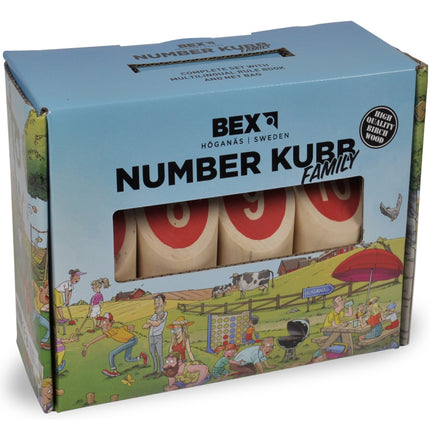 Aktivní hra Číselný Kubb