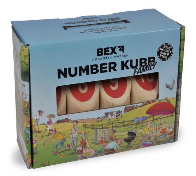 Activity Game Number Kubb