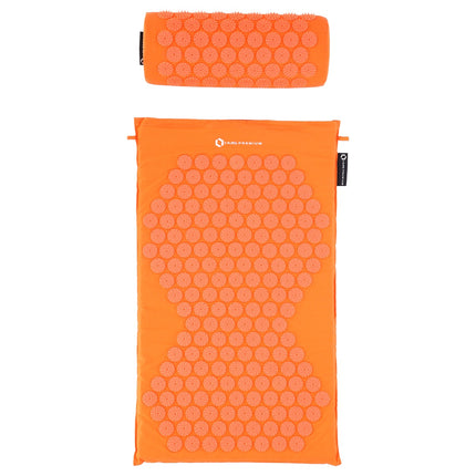 Akupressurmatten-Set, Orange – Schmerzlinderung & Entspannung