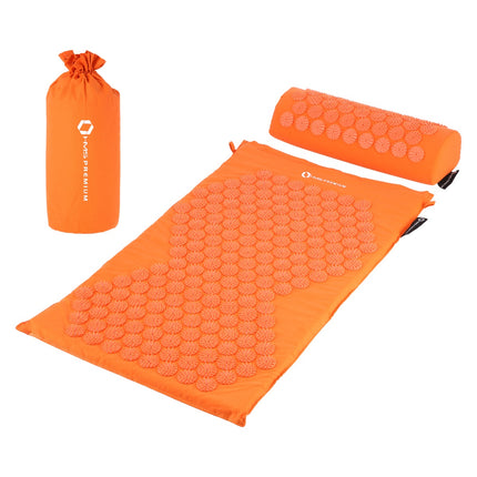 Akupressurmatten-Set, Orange – Schmerzlinderung & Entspannung
