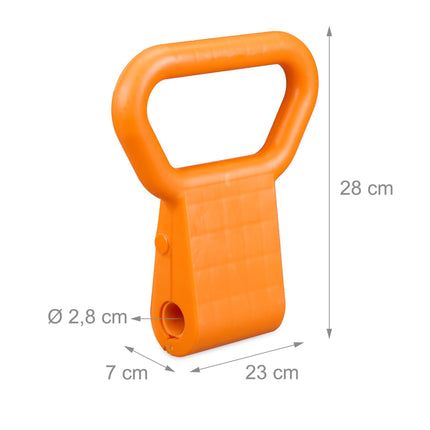 Adapter for dumbbell handles