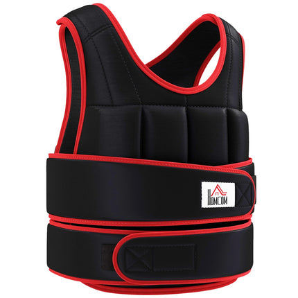 Adjustable 20 kg training vest, double straps, Oxford fabric