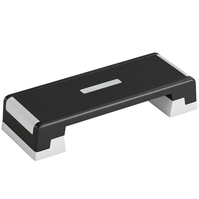 Nastavitelná aerobní step platforma, protiskluzová, 3 výšky 15-25 cm