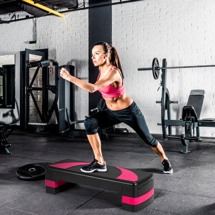 Verstellbarer Aerobic-Stepper, 3 Höhen, 250 kg Tragkraft