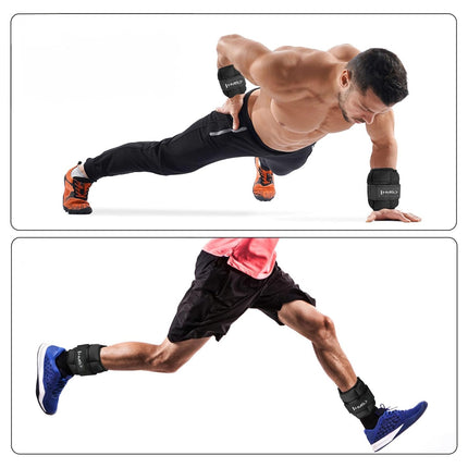 Adjustable Ankle & Wrist Weights, 2 x 2kg