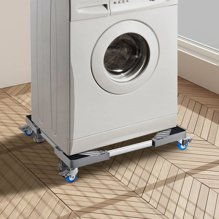 Adjustable Appliance Stand With Locking Wheels, 400 lb