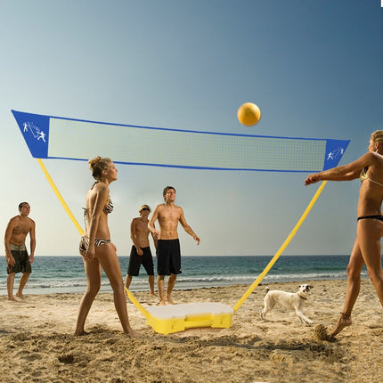 Adjustable Badminton Volleyball Net Set, 3x1.5m Portable