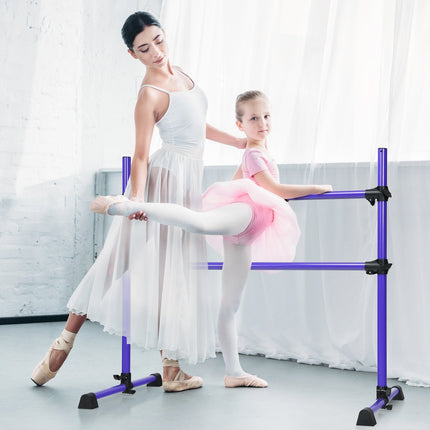 Verstellbare Ballettstange – tragbar, rutschfest, 124,5 x 71 x 120 cm