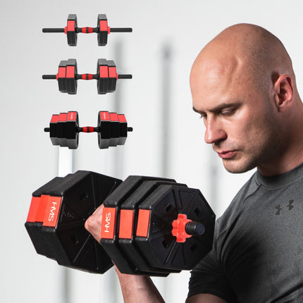 Verstellbares Hantel-Set – 30 kg Komposit