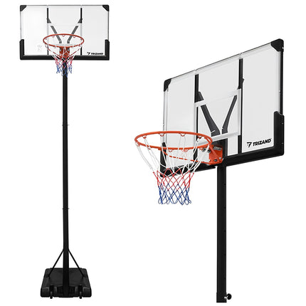 Adjustable Basketball Hoop 305 cm with Wheels