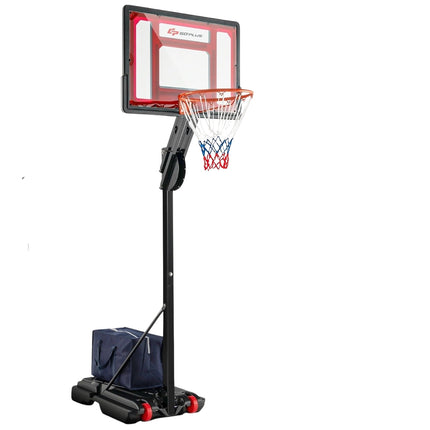 Verstellbarer Basketballkorb mit Ständer & Rollen, 105-260 cm
