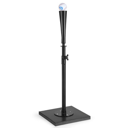 Verstellbares Schlag-Tee, 63,5-91,5 cm, tragbar, schwarz