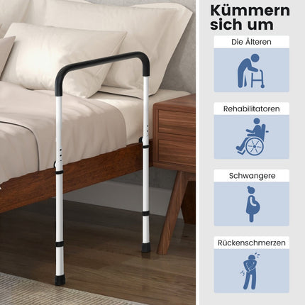 Verstellbares Bettgitter, Sicherheitsstütze für Senioren, 160 kg Tragkraft