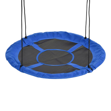 Verstellbare Blaue Nestschaukel, Ø110 cm, 150 kg, 3-12 Jahre