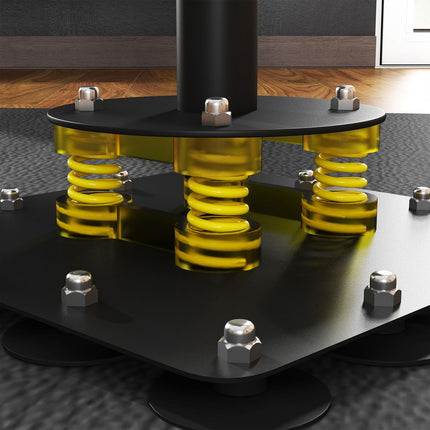 Adjustable Boxing Stand with Speedballs, Kick Pad, Steel
