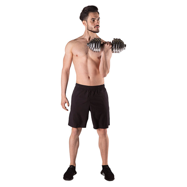 Adjustable Chrome Dumbbells with Case, 30kg Set