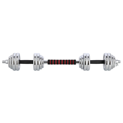 Adjustable Chrome Dumbbells with Case, 30kg Set