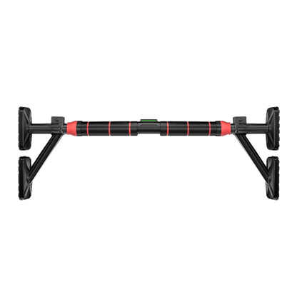 Adjustable Doorway Pull-Up Bar, 87–100 cm, Black/Red