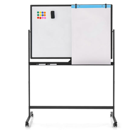 Nastavitelná oboustranná magnetická tabule 120x80 cm