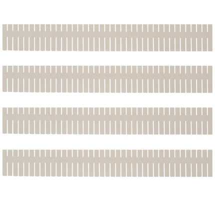 Adjustable Drawer Organizer Dividers, 4 Pack, Beige