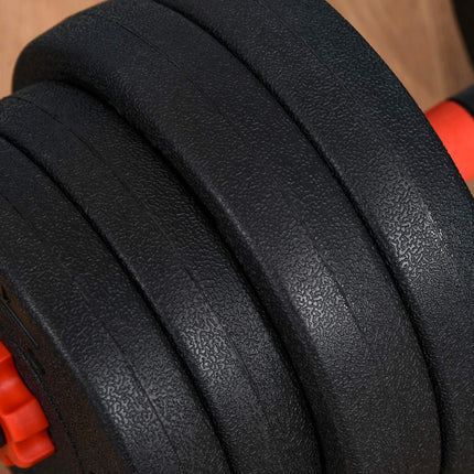 Adjustable dumbbell set 25 kg for strength training