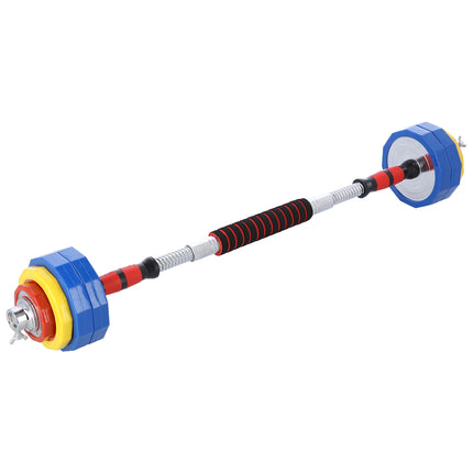 Adjustable Dumbbells Set with Case – Colorful, Portable