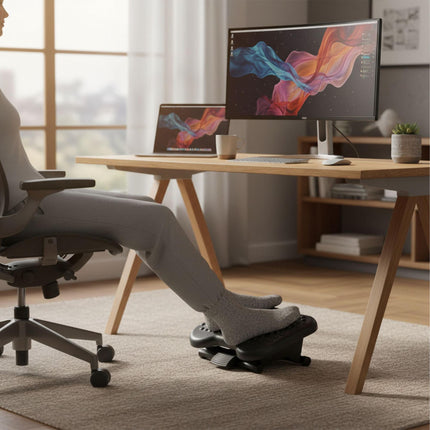 Nastavitelná ergonomická podnožka do kanceláře i domů