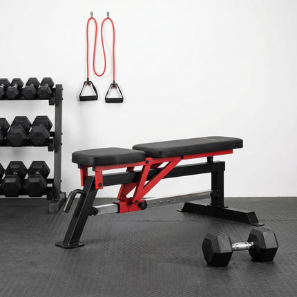 Verstellbare Hantelbank, 6 Positionen, 250 kg Tragkraft
